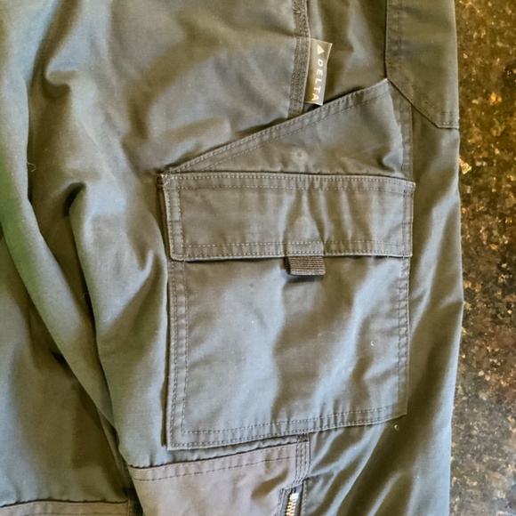 Lands' End Delta Airlines Ground Crew Maintenance Mechanic Overalls Size S SHOR - Picture 7 of 8